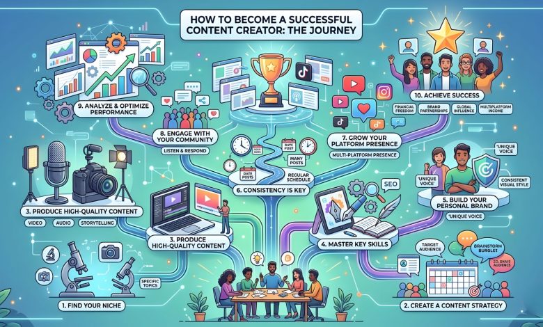 How to Become a Successful Content Creator: Complete Guide
