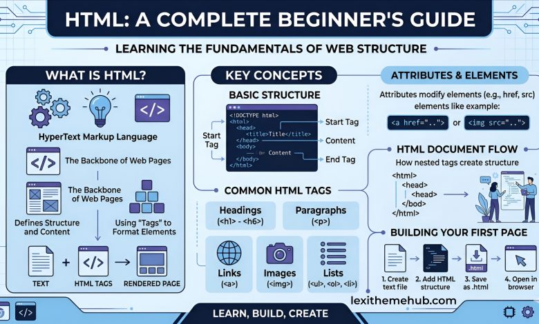 What is HTML: A Complete Beginner’s Guide
